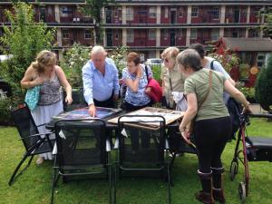vic square trevor showing cross acres ladies the history of the garden